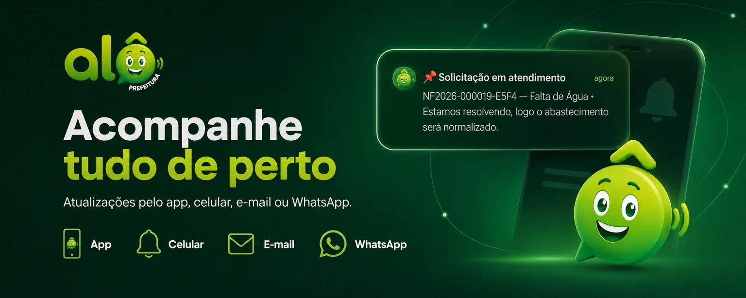 Acompanhe o andamento das suas solicitações